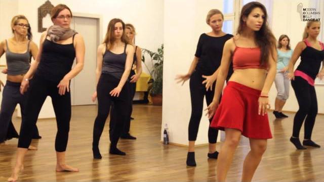 Modern colombian belly dance Modern colombian belly dance