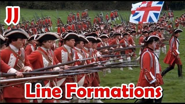 Why was the line formation used? Why was the line formation used?