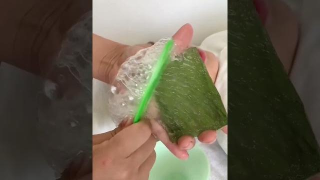 Aloe vera massage for korean glowing skin #koreanbeauty #money #lisasong #shortvideo #youtubeshorts Aloe vera massage for korean glowing skin #koreanbeauty #money #lisasong #shortvideo #youtubeshorts