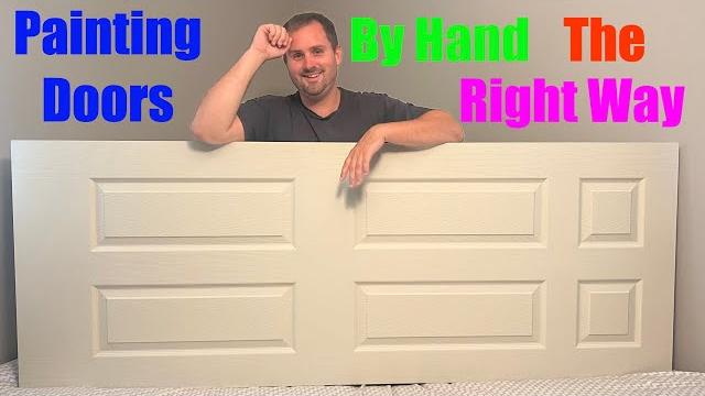 How to paint a 6 panel door by hand How to paint a 6 panel door by hand