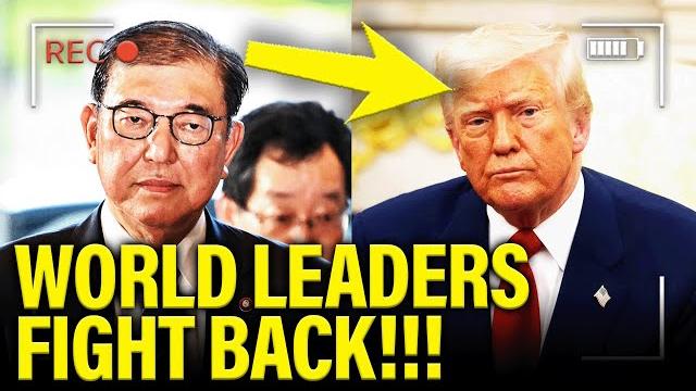 Furious world leaders smack down trump and join forces Furious world leaders smack down trump and join forces