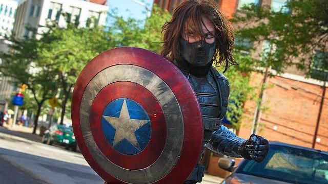 Captain america vs the winter soldier - highway fight scene - captain america: the winter soldier Captain america vs the winter soldier - highway fight scene - captain america: the winter soldier
