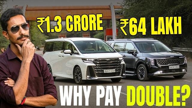 ₹1.34 cr toyota vellfire vs ₹63.9 lakh kia carnival | which mpv is worth your money? | autox ₹1.34 cr toyota vellfire vs ₹63.9 lakh kia carnival | which mpv is worth your money? | autox