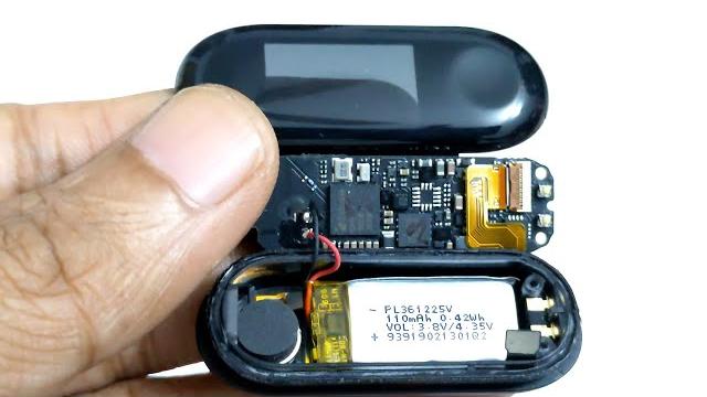 Xiaomi mi band 3 - disassembly / teardown Xiaomi mi band 3 - disassembly / teardown