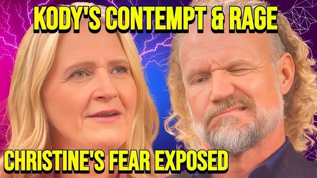 Sister wives christine woolley exposes kody brown’s dark side — kody snaps in disturbing meltdown Sister wives christine woolley exposes kody brown’s dark side — kody snaps in disturbing meltdown