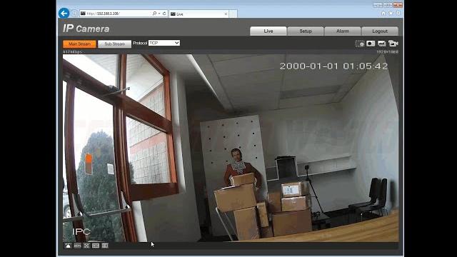 Old - how to view an ip camera using a web browser Old - how to view an ip camera using a web browser
