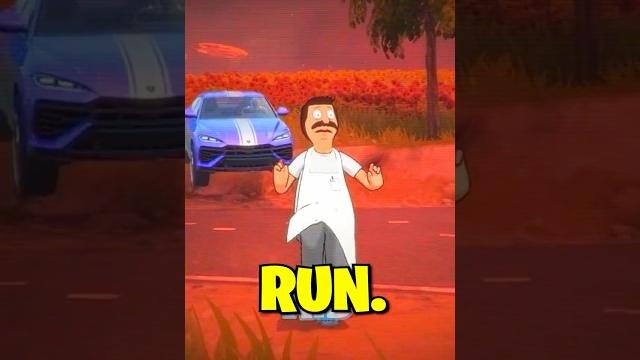 If this car chases you, you're cooked. If this car chases you, you're cooked.