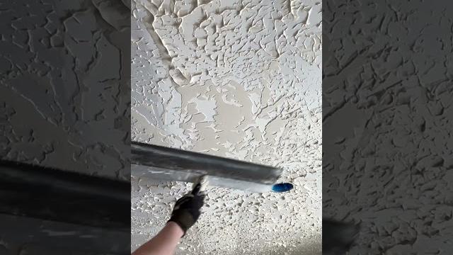 Mesmerizing ceiling transformation: perfect knockdown asmr Mesmerizing ceiling transformation: perfect knockdown asmr