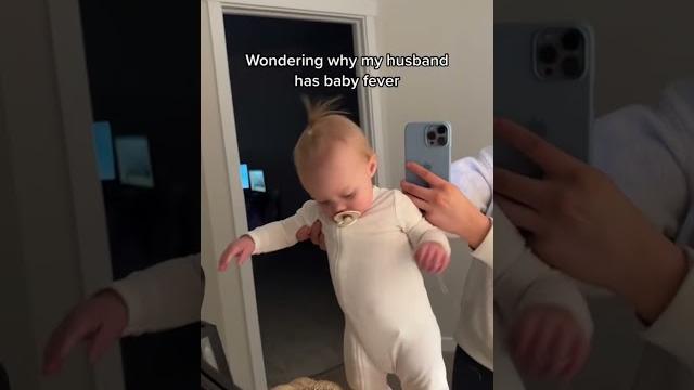 Baby fever to the max! #shorts #babyfever Baby fever to the max! #shorts #babyfever