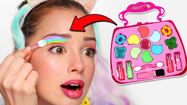 You won't believe what this kids makeup can do! You won't believe what this kids makeup can do!