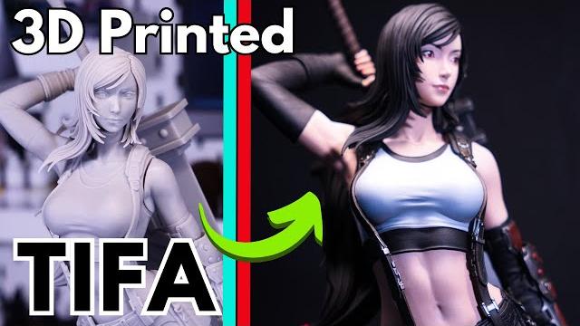 3d printed tifa lockhart | final fantasy 7 rebirth 3d printed tifa lockhart | final fantasy 7 rebirth