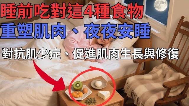銀髮族睡前吃這『4樣東西』,肌肉竟偷偷長回來,失眠消失了!讓你重拾年輕活力,夜夜好眠到天亮! 銀髮族睡前吃這『4樣東西』,肌肉竟偷偷長回來,失眠消失了!讓你重拾年輕活力,夜夜好眠到天亮!