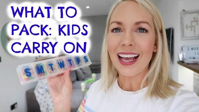 What to pack: kids carry on What to pack: kids carry on