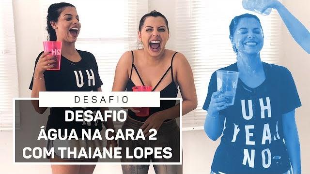 Desafio água na cara 2 - com thaiane lopes Desafio água na cara 2 - com thaiane lopes