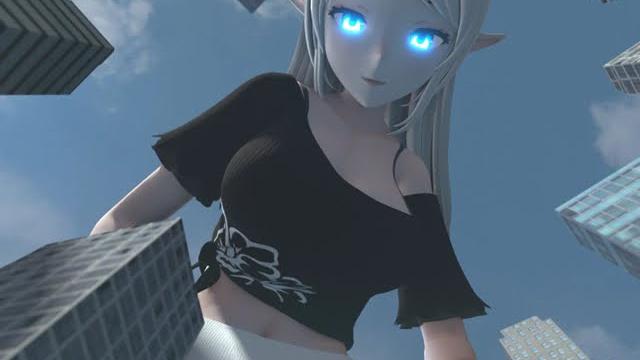Giga luna! -final- (giantess animation) Giga luna! -final- (giantess animation)