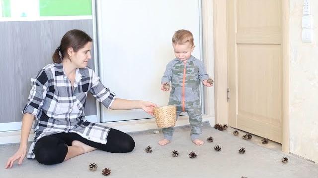 Подвижные игры дома от 1 года до 2 лет (1 часть) Подвижные игры дома от 1 года до 2 лет (1 часть)