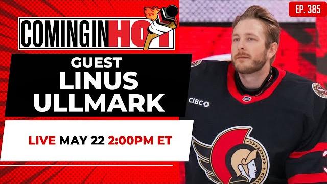 Guest linus ullmark - coming in hot live - may 22 Guest linus ullmark - coming in hot live - may 22