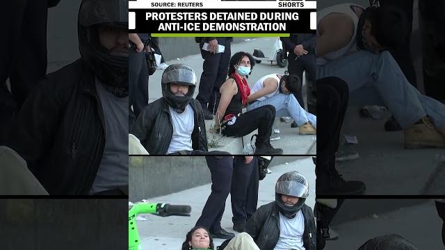 La protesters detained during anti ice demonstrations and trump's immigration crackdown La protesters detained during anti ice demonstrations and trump's immigration crackdown