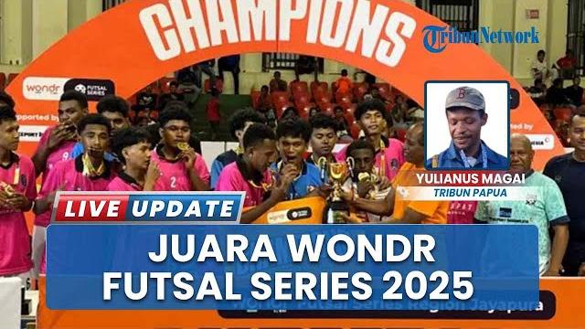 Turnamen wondr futsal series 2025 warnai jayapura, pelajar sma/smk tunjukkan semangat kompetisi Turnamen wondr futsal series 2025 warnai jayapura, pelajar sma/smk tunjukkan semangat kompetisi