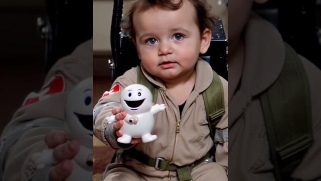 Caçadorzinhos de fantasminhas! uma versão fofa dos personagens do filme caça-fantasmas como bebês Caçadorzinhos de fantasminhas! uma versão fofa dos personagens do filme caça-fantasmas como bebês