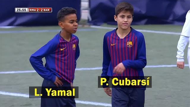 11 year old lamine yamal & pau cubarsí were unstoppable 11 year old lamine yamal & pau cubarsí were unstoppable