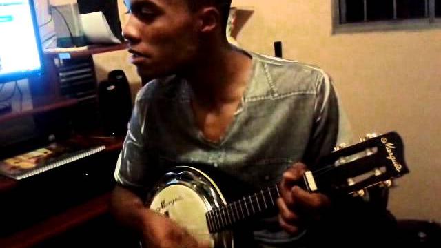 Pagodeiro tocando banjo 01 Pagodeiro tocando banjo 01