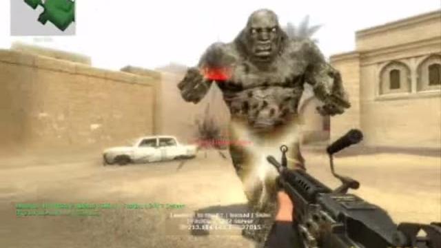 Counter strike source zombie horror boss fight Counter strike source zombie horror boss fight