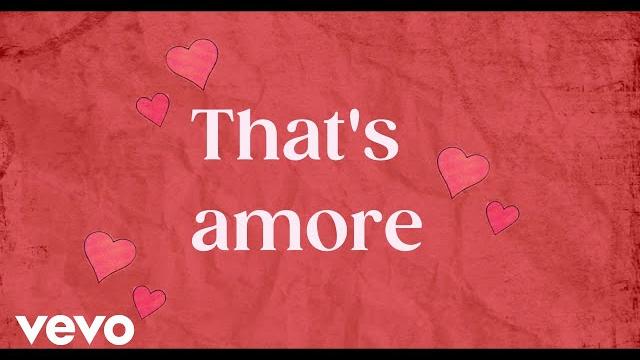 Dean martin - that's amore (lyric video) Dean martin - that's amore (lyric video)