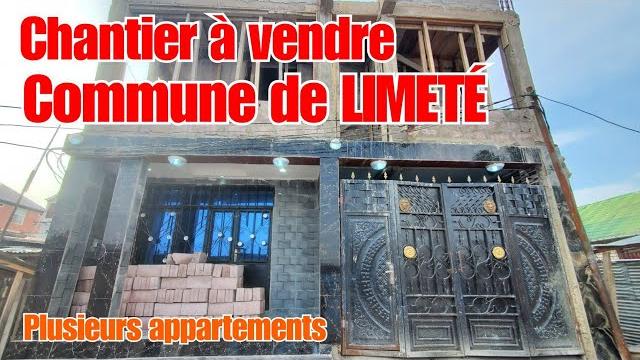 Chantier mis en vente à kinshasa dans la commune de limeté point-show avec un projet de 4 niveaux Chantier mis en vente à kinshasa dans la commune de limeté point-show avec un projet de 4 niveaux