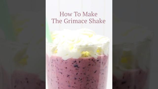 Grimace shake recipe tutorial Grimace shake recipe tutorial