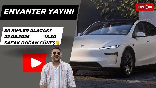 22.05.2025 sr envanteri̇ bekli̇yoruz. ki̇mler alacak ? ( şafak doğan güneş ) :) #tesla #juniper #modely 22.05.2025 sr envanteri̇ bekli̇yoruz. ki̇mler alacak ? ( şafak doğan güneş ) :) #tesla #juniper #modely