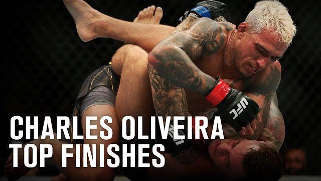 Top finishes: charles oliveira Top finishes: charles oliveira