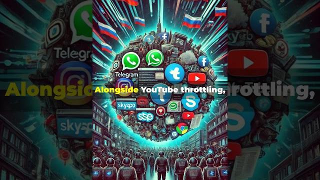 Russia's internet crackdown:youtube throttled!#youtubeban#digitalfreedom#vpnusage#internetcensorship Russia's internet crackdown:youtube throttled!#youtubeban#digitalfreedom#vpnusage#internetcensorship