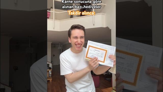 Karnelere göre hediyeler Karnelere göre hediyeler