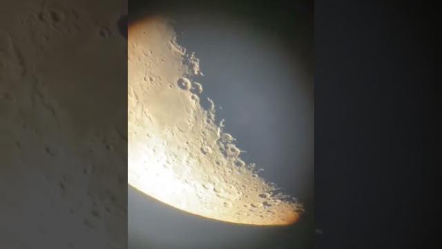 The luna through my telescope #astronomy #science #shorts The luna through my telescope #astronomy #science #shorts