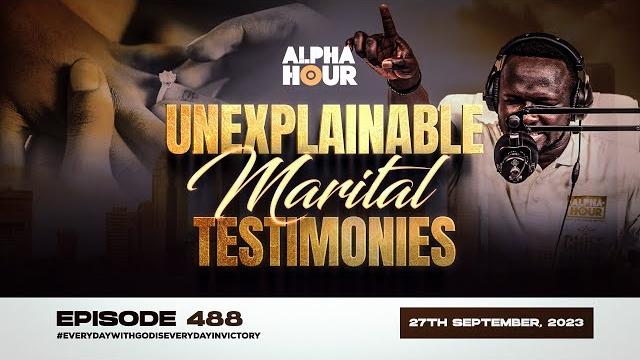 Alpha hour episode 488 Alpha hour episode 488