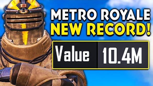 My new loot record on metro royale! My new loot record on metro royale!
