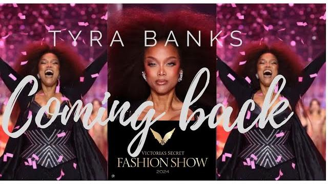 Tyra banks closing victoria's secret fashion show 2024 !! she is back after 19th years! Tyra banks closing victoria's secret fashion show 2024 !! she is back after 19th years!