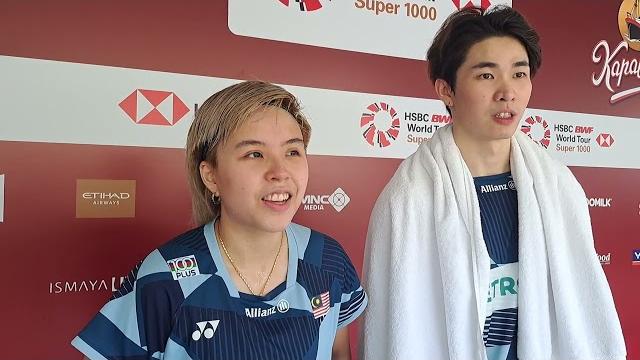 Wawancara chen tang jie/toh ee wei (malaysia) setelah lolos ke semi final indonesia open 2025 Wawancara chen tang jie/toh ee wei (malaysia) setelah lolos ke semi final indonesia open 2025