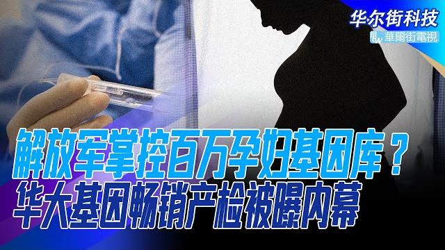 解放军掌控百万孕妇基因库?华大基因畅销产检被曝内幕;微软折戟五角大楼军售内情,军用云服务如何保密,多家公司重新竞标百亿订单;比特币挖矿意外影响美军试验场|华尔街科技(晓洋)(20210708) 解放军掌控百万孕妇基因库?华大基因畅销产检被曝内幕;微软折戟五角大楼军售内情,军用云服务如何保密,多家公司重新竞标百亿订单;比特币挖矿意外影响美军试验场|华尔街科技(晓洋)(20210708)