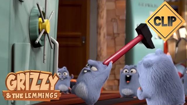 Les lemmings font un braquage ! - grizzy et les lemmings Les lemmings font un braquage ! - grizzy et les lemmings