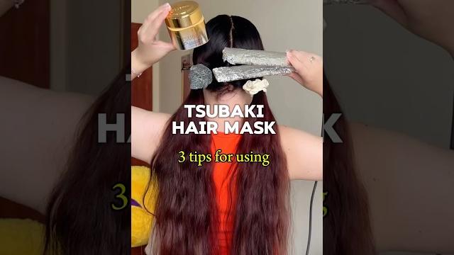 Tsubaki hair mask 3 tips for using #tsubaki #hairtok #hair #hairmask #hairmaskforfrizzyhair Tsubaki hair mask 3 tips for using #tsubaki #hairtok #hair #hairmask #hairmaskforfrizzyhair