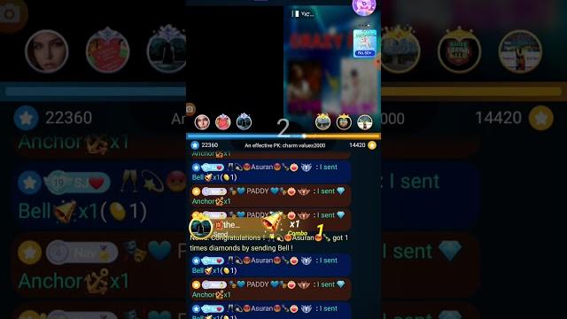 Bigo live pk battle Bigo live pk battle