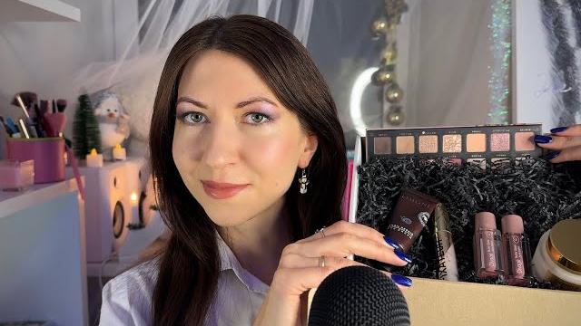 Асмр макияж в магазине косметики | asmr makeup shop Асмр макияж в магазине косметики | asmr makeup shop