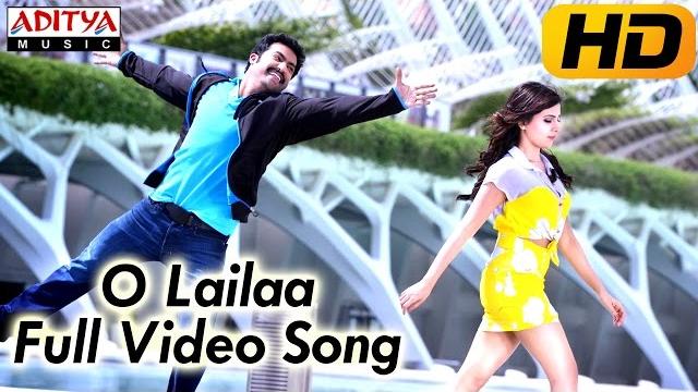 " o lailaa " full video song - ramayya vasthavayya movie - jr.ntr,samantha, shruti haasan || thamans " o lailaa " full video song - ramayya vasthavayya movie - jr.ntr,samantha, shruti haasan || thamans