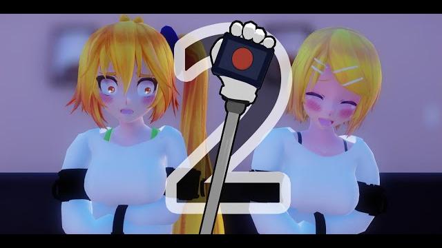 【mmd】tickle rin and neru 2 【mmd】tickle rin and neru 2