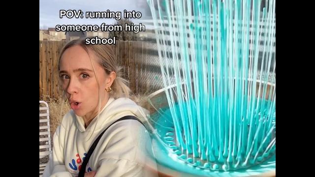 Pov running into someone from high school #foryou #funny #comedy #youtube #youtubeshorts Pov running into someone from high school #foryou #funny #comedy #youtube #youtubeshorts