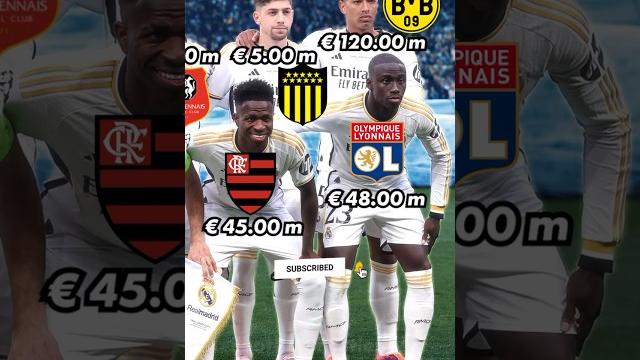 Real madrid squad vs borussia dortmund final champions league 23/24 | where they left from?#ucl Real madrid squad vs borussia dortmund final champions league 23/24 | where they left from?#ucl