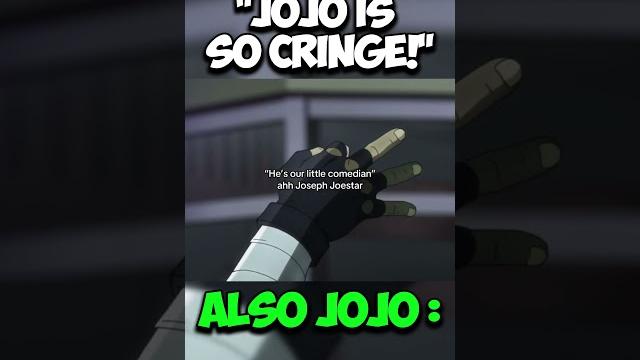 Every jojo hater be like : cringe ?! Every jojo hater be like : cringe ?!