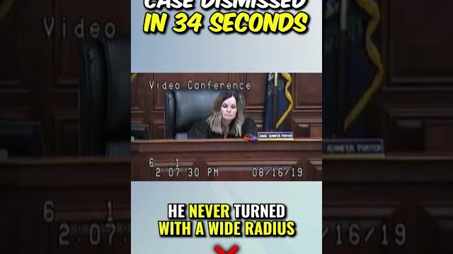 Case dismissed in 34 seconds! Case dismissed in 34 seconds!